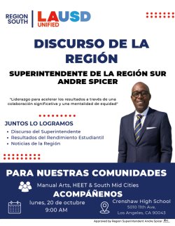 State of the Region in Spanish